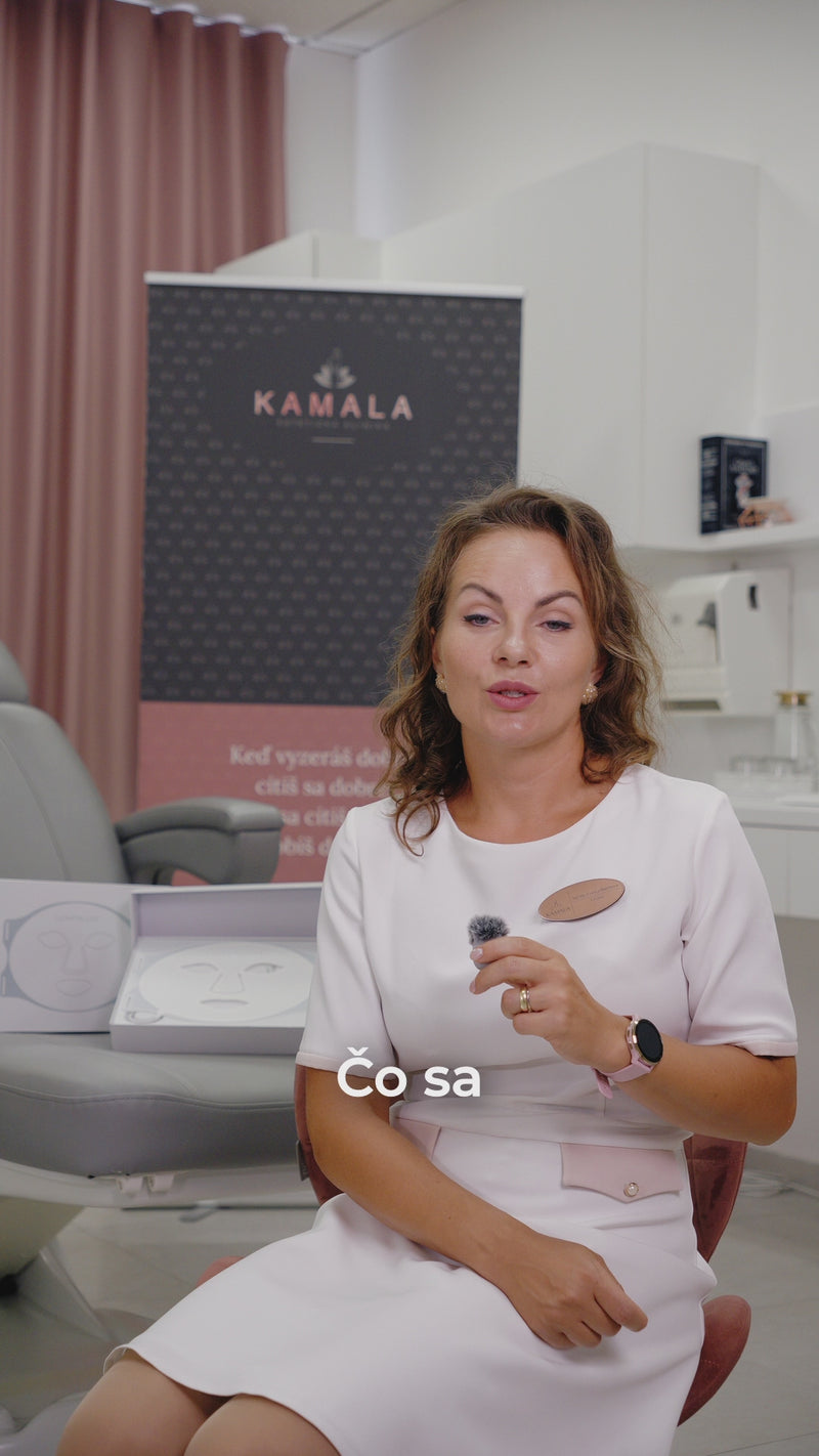 Video: MUDr. Ľubica Babišová (Kamala) o LED terapii, pleti a nedokonalostiach